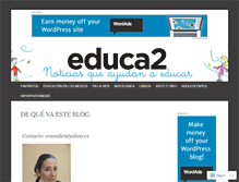 Tablet Screenshot of educa2.info